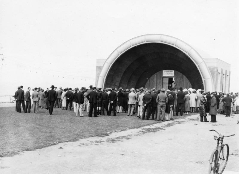 Opening of Soundshell in 1935