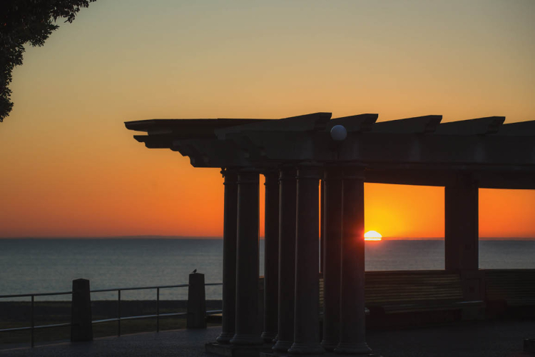 Veronica Bay at dawn